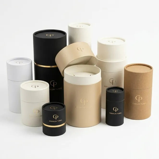 Custom Cylindrical Boxes
