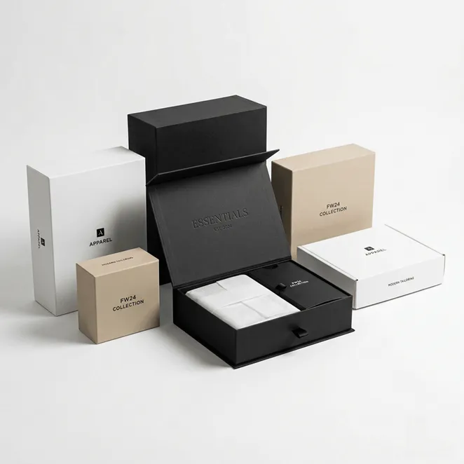 Custom Apparel Boxes view 2